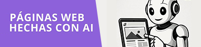 Publicidad Crea web coninteligencia artificial
